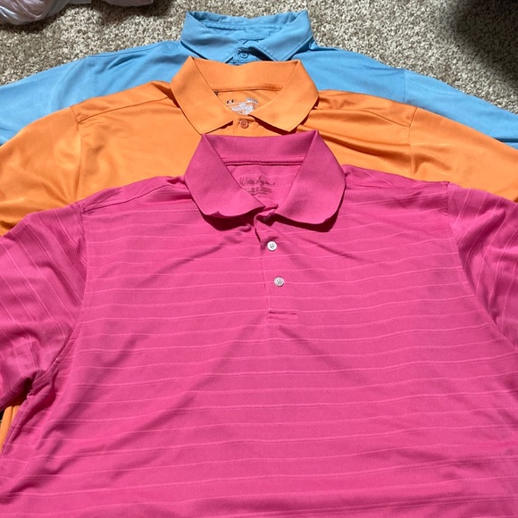 Other - Set of three mens polo shirts -large Bin d16